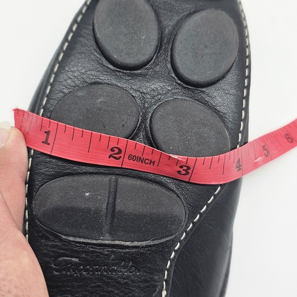 Faconnable Marli black leather slip on loafers Size 37 - Picture 11 of 11